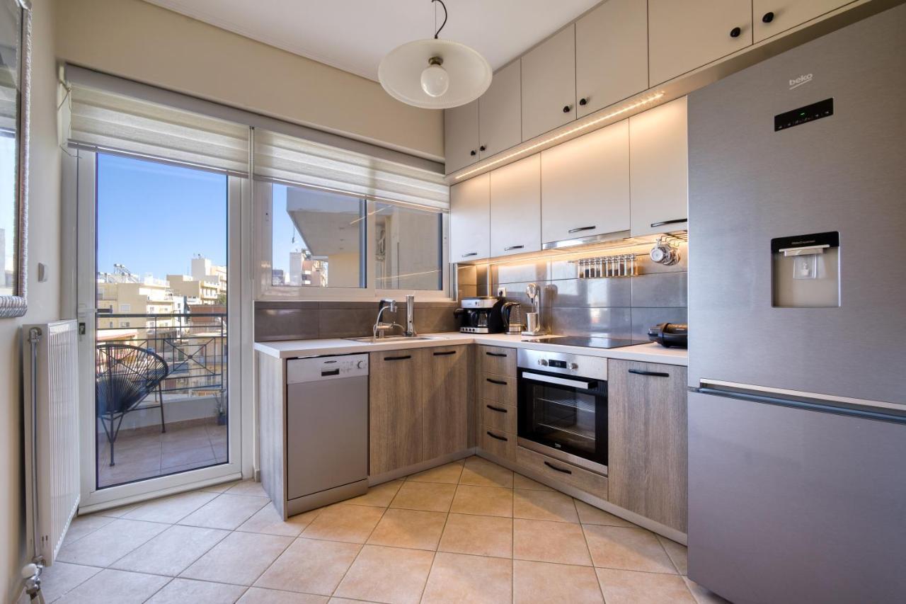 Sea & Mountain Apartment Close To Port And City Lavrion Luaran gambar
