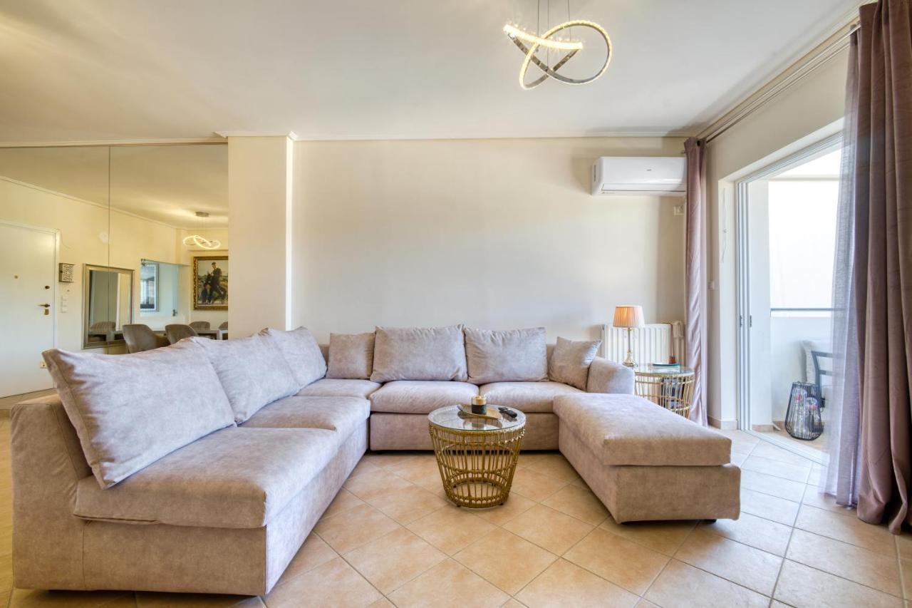 Sea & Mountain Apartment Close To Port And City Lavrion Luaran gambar