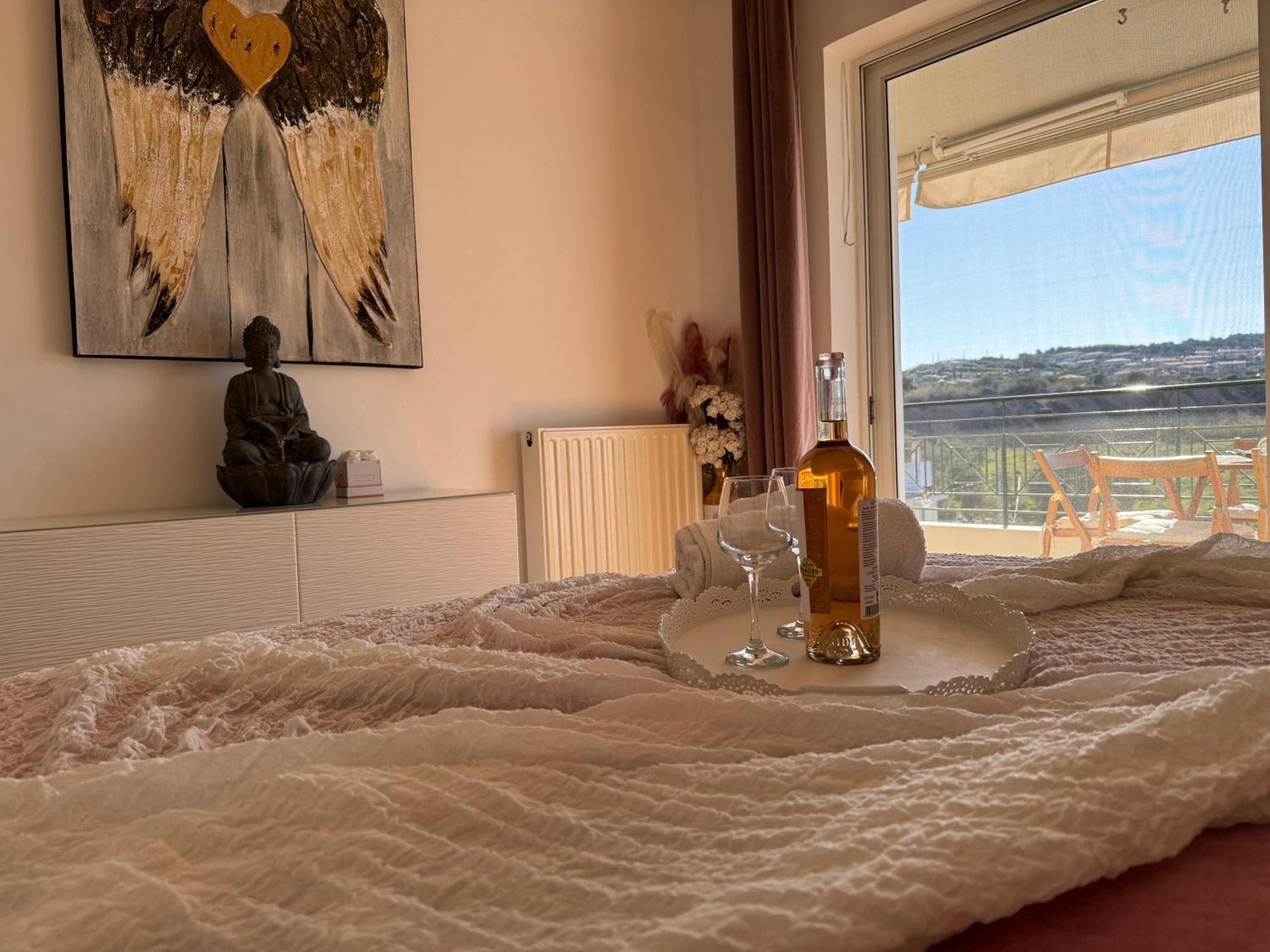 Sea & Mountain Apartment Close To Port And City Lavrion Luaran gambar